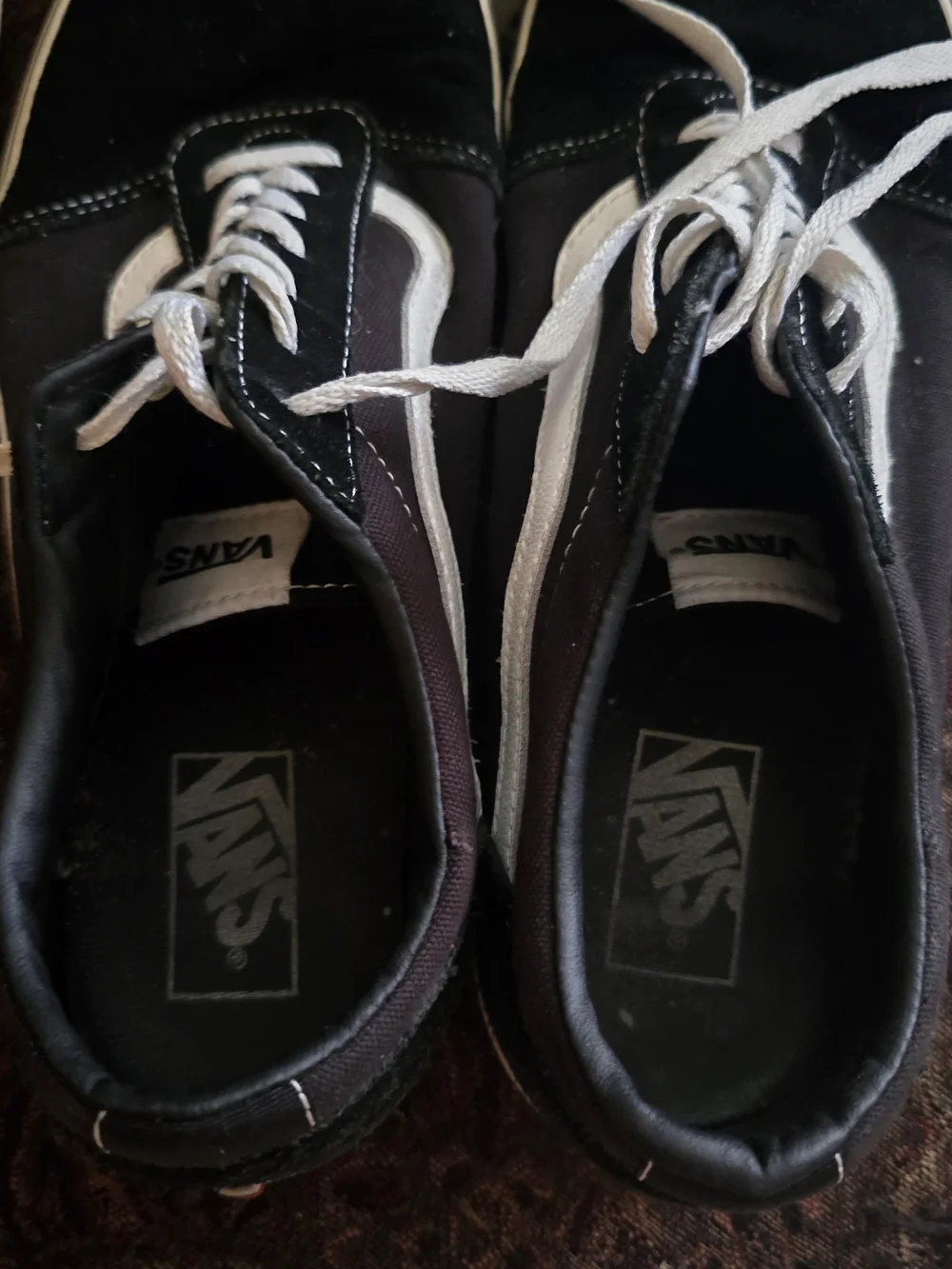 Vans Black and White old Skool Men's Size 10.5